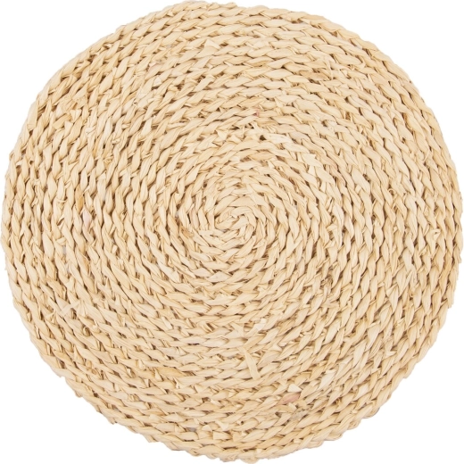 Natuurlijk rond placemat 35 cm