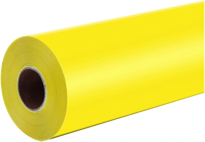Zelfklevende matte vinylfolie HTVRONT citroengeel 30,5 × 180 cm - 1 stuk