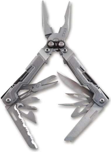 SOG PowerPint Multifunktionswerkzeug aus Stahl (18 Funktionen)