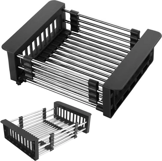 Égouttoir d’évier universel et réglable