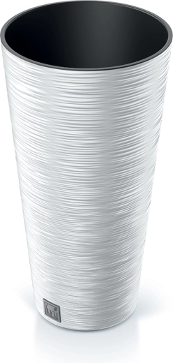 Furu Slim Flower Pot 25 cm – white