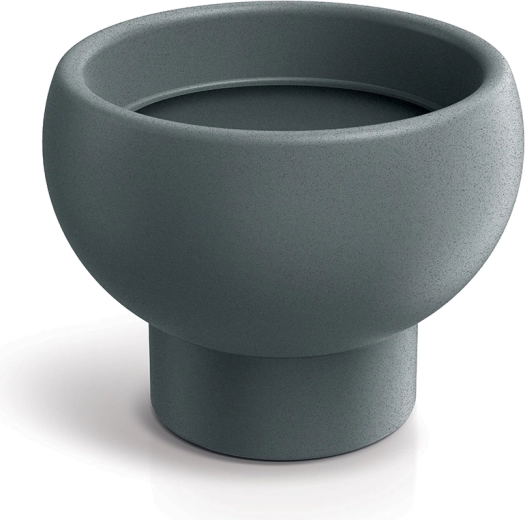 GANE Plastic Flower Pot 26 cm – Graphite