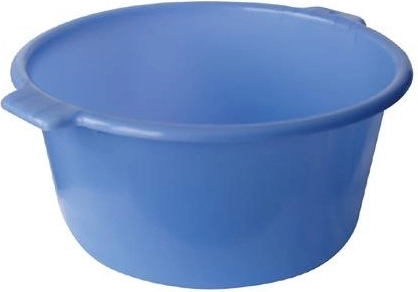 Plastic basin 12 l, diameter 36 cm – mix of colors