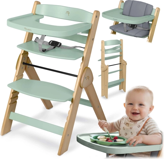 Chaise haute évolutive en bois Nukido Timo