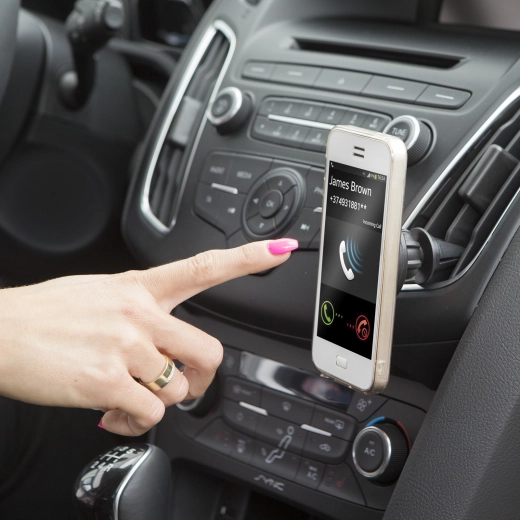 Magnetische draaibare telefoonhouder voor het ventilatierooster van de auto