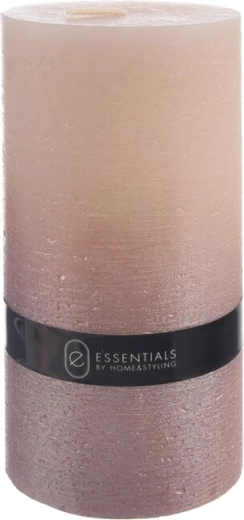 Decoratieve kaars DIP DYE tweekleurig 7 × 14 cm, 320 g