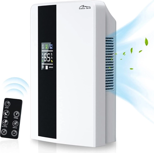Dehumidifier and Air Purifier Media-Tech Air-Dry Pro