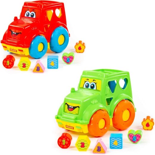 Tracteur pour enfants avec encastrement de formes Polesie - 1 pièce