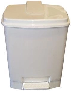 GOLIÁŠ 15 L Pedal Bin with Inner Liner, Rectangular