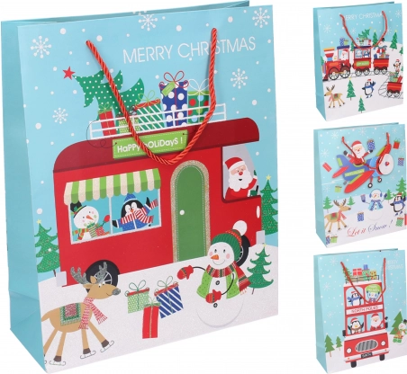 Gift Bag L Christmas 30 × 41.5 × 12 cm