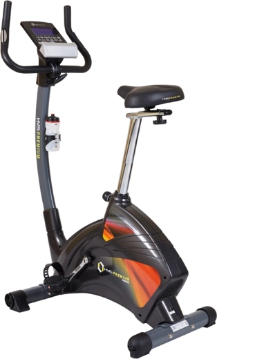 Vélo d’appartement magnétique HMS Premium M1820-i avec Bluetooth et 32 niveaux de résistance