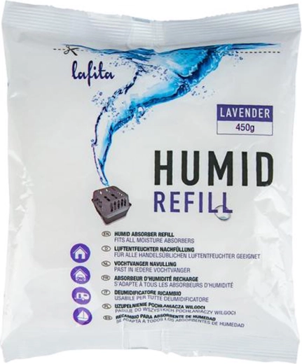 Nachfüllpack für Luftentfeuchter Lafita 450 g Lavendel