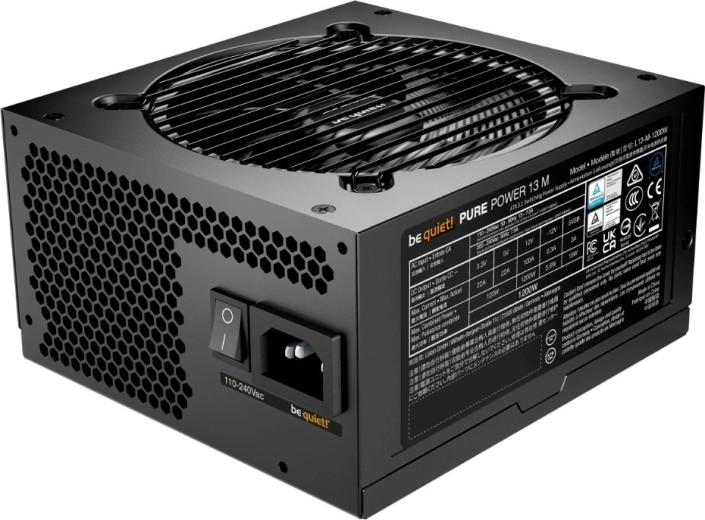 be quiet! Pure Power 13 M 1200 W ATX 3.1 80 PLUS Gold Power Supply