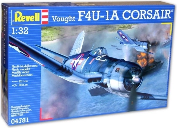 Plastic Model Aircraft Vought F4U-1A Corsair