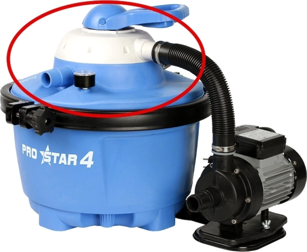 Marimex couvercle complet de cuve de filtration ProStar (ensemble) avec vanne 6 voies