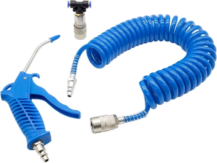 Pneumatisch blaaspistool met 5 m slang