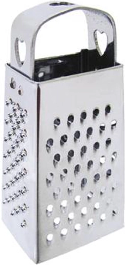 TORO Mini-Reibe aus Edelstahl, vierseitig