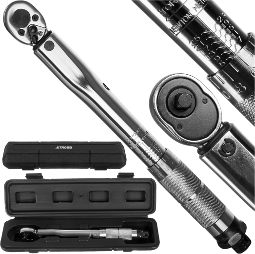 Clé dynamométrique multifonction avec cliquet