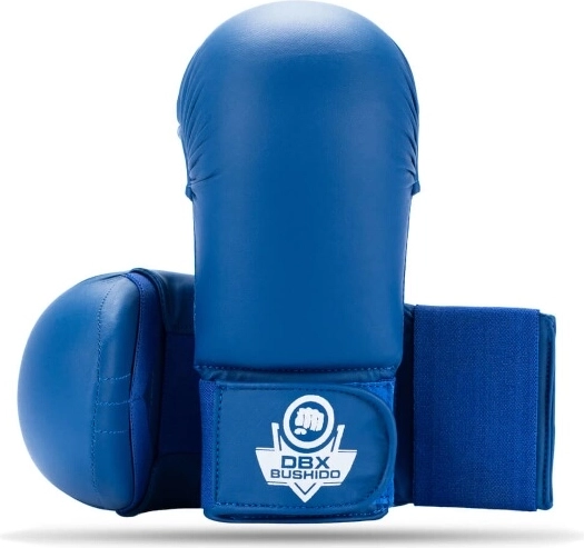 Gants de karaté DBX Bushido bleus
