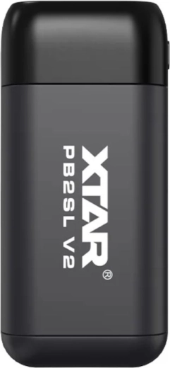 XTAR PB2SL V2 Ladegerät und Powerbank für Li-Ion-Zellen