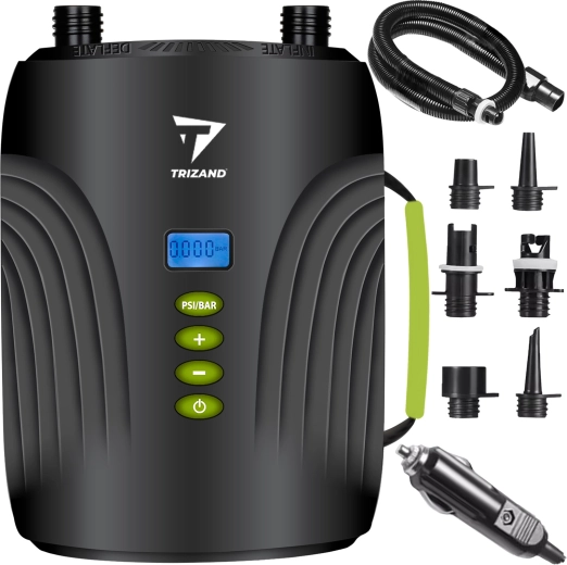 Pompe électrique 12 V pour paddle, kayak et bateau TRIZAND