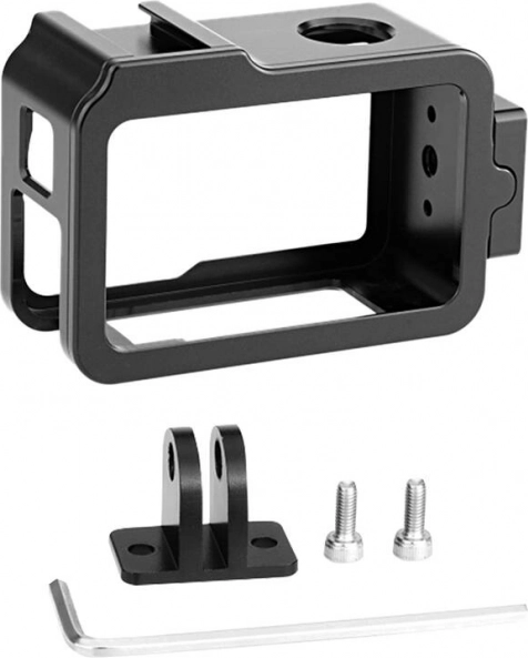Metalen PULUZ-behuizing met mount voor DJI Osmo Action 3/4