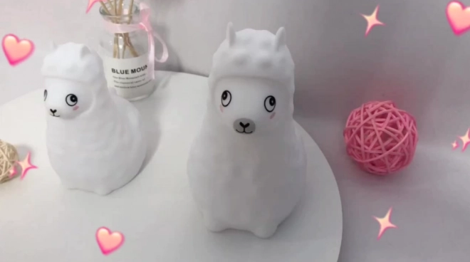 Veilleuse en silicone en forme d’animal