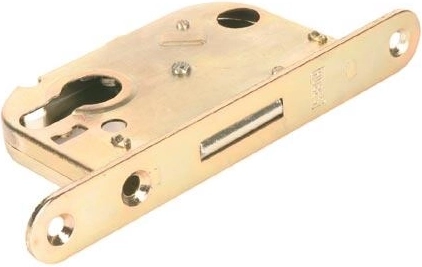 Mortise deadbolt cylinder lock K132, white zinc