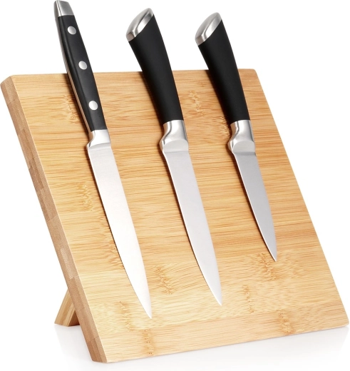 Bamboe magnetische messenstandaard 24 × 21 cm