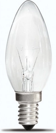 Gloeilamp kaars 60 W E14 Iskra