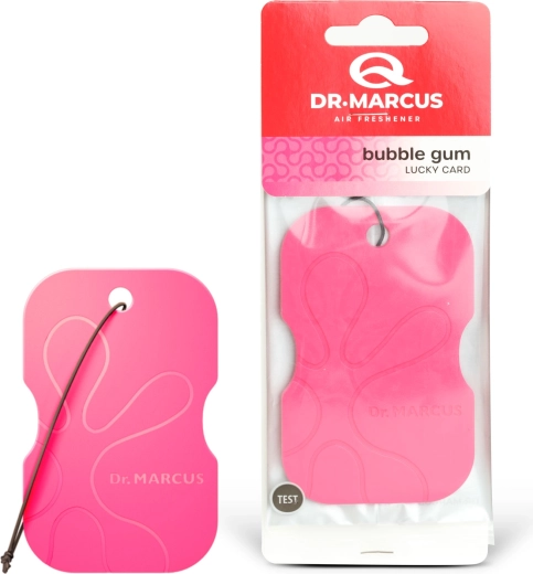 Dr. Marcus Lucky Card Bubble Gum auto-luchtverfrisser
