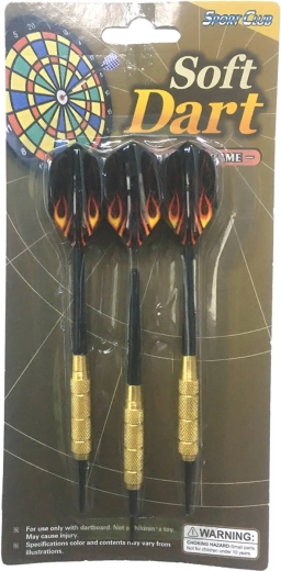 Brother competition darts 16 g with plastic tips (3 pcs)