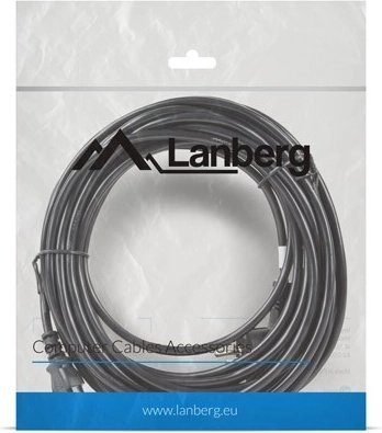 LANBERG Power Cable CEE 7/7 – IEC 320 C13, VDE, 10 m, black