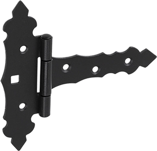 Decoratief scharnier zwart 100 × 35 × 130 × 2 mm