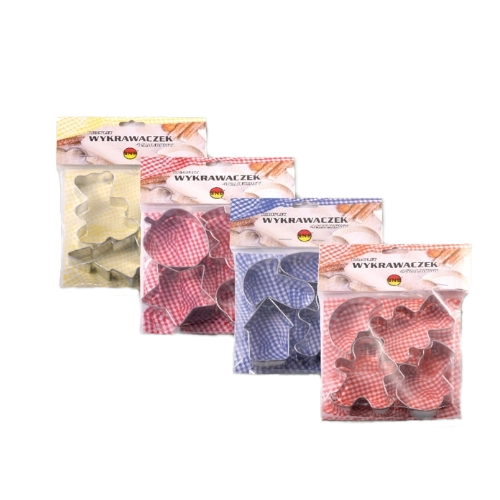 Ensemble d’emporte-pièces d’hiver pour biscuits MONDEX, 4 pcs