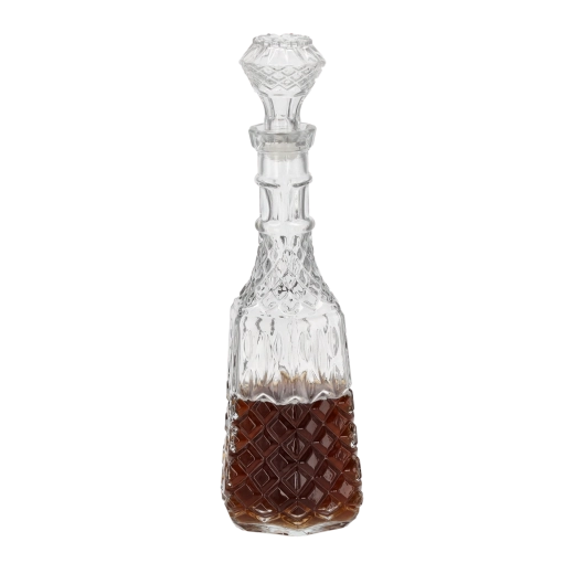 Carafe en verre 1000 ml avec bouchon