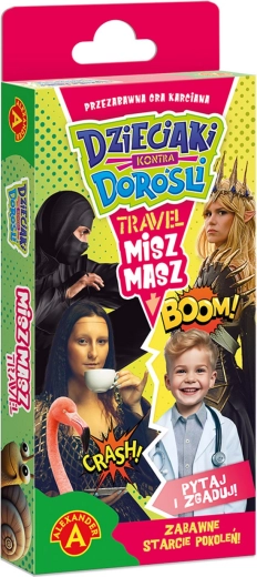 Misz Masz Kinderen tegen Volwassenen Travel – reisfamiliespel