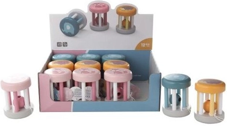 PolarB wooden rattle with animal – Viga