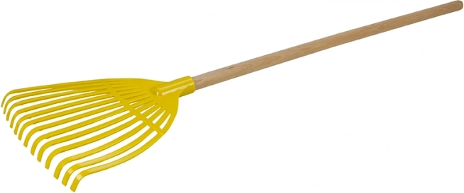 Garden rake for children with wooden handle Lena