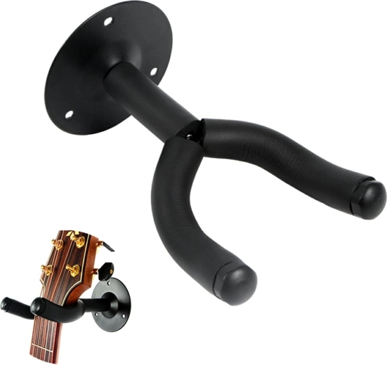 Verticale gitaar wandhouder