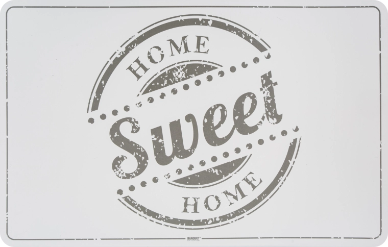 Plastic placemat Sweet Home 43 × 28 cm