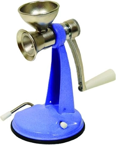 Handmohnmühle mit Saugnapf MKS 215, Metall, Farbmix