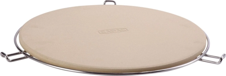 Pizzasteen CADAC 36 cm met handgrepen voor grill en oven