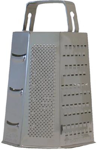 Râpe hexagonale en inox TORO