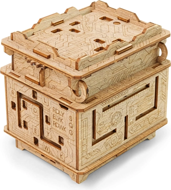 Houten puzzel EscapeWelt orbitale doos