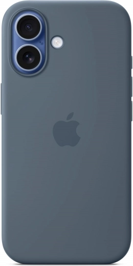 Silicone Case with MagSafe for iPhone 17 – Navy Blue