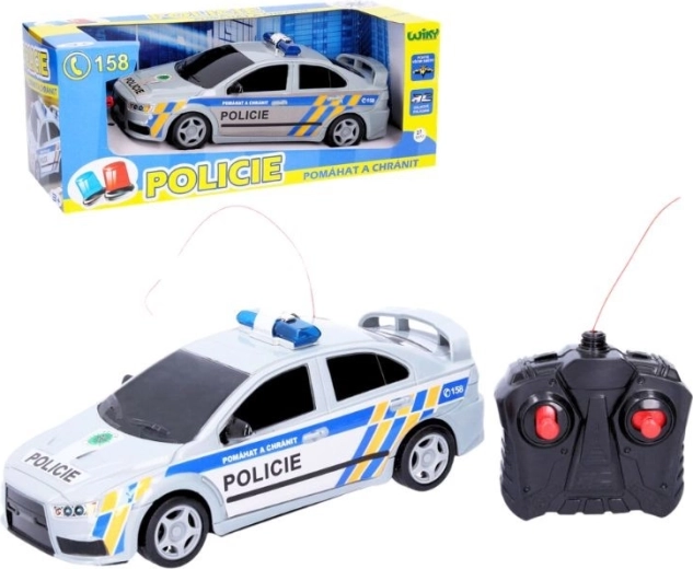 RC auto Politie Tsjechië met afstandsbediening 23 cm