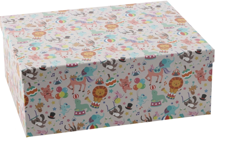 Geschenkbox Kolorowe Zwierzęta - 1 Stück