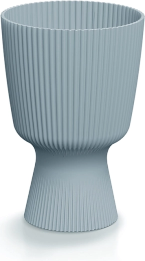 Cache-pot Milly Round 14,6 cm gris clair