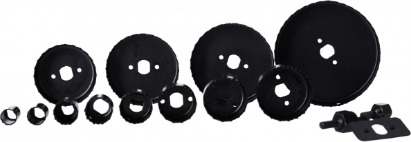 Ensemble de scies cloches pour bois - 16 pièces